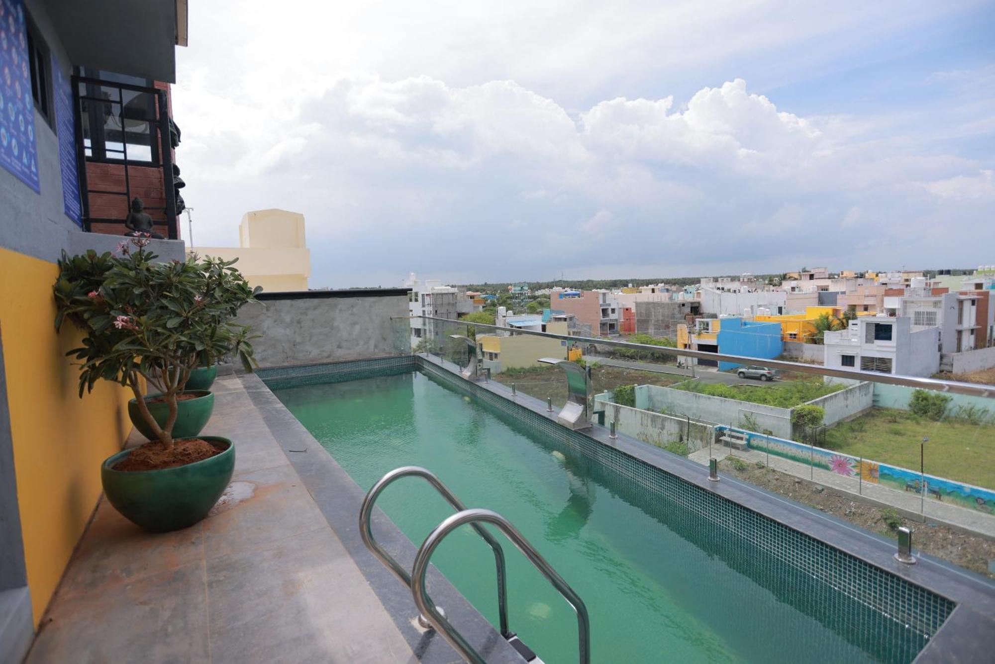 Villa Ecotiva Pondicherry Esterno foto
